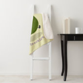 Niedliche Avocado-Springseil-Cartoon-Abbildung Sherpadecke (Beispiel)