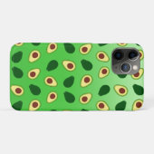 Niedliche Avocados-Scheiben Sommergrüne Gradienten Case-Mate iPhone Hülle (Rückseite (Horizontal))