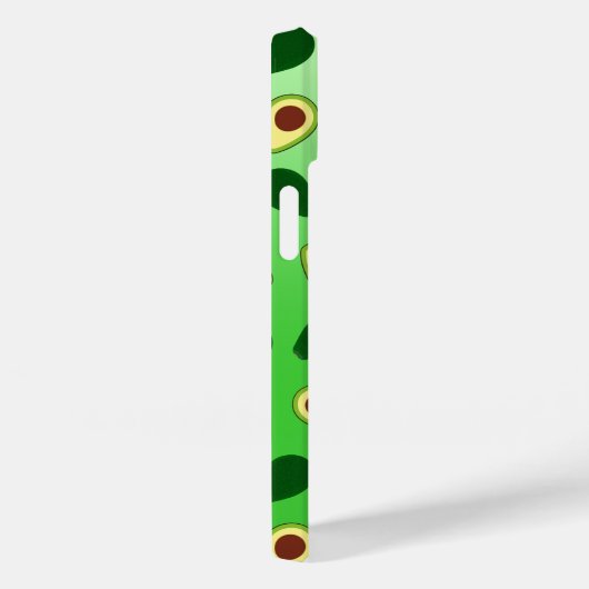 Niedliche Avocados-Scheiben Sommergrüne Gradienten Case-Mate iPhone Hülle (Rückseite / Rechts)