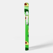 Niedliche Avocados-Scheiben Sommergrüne Gradienten Case-Mate iPhone Hülle (Rückseite / Links)