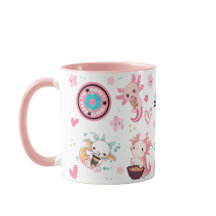 Niedliche Axolotl Coffee Tasse