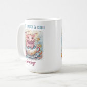 Niedliche Axolotl Coffee Tasse (Vorderseite Links)