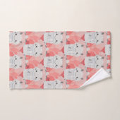 Niedliche Axolotl Drink Milk Badhandtuch Set (Handtuch)