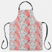 Niedliche Axolotl Drink Milk Schürze (Vorderseite)