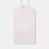 Niedliche Axolotl Girl Geburtstag Vielen Dank Tag Geschenkanhänger (Rückseite)