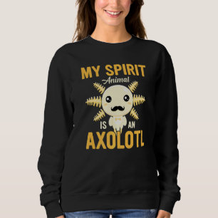 Niedliche Axolotl Kids Boys Girls My Spirit Animal Sweatshirt