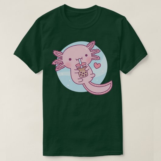 Niedliche Axolotl-Lieben Bubble Tee 1 (Design vorne)