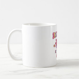 Niedliche Axolotl mit Roller Skate Skate eine groß Kaffeetasse