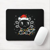 Niedliche Axolotl Weihnachtsmannmütze Funny Boys G Mousepad (Mit Mouse)