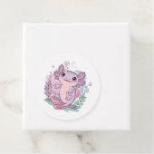 Niedliche Axolotls Geschenkanhänger (Beispiel)