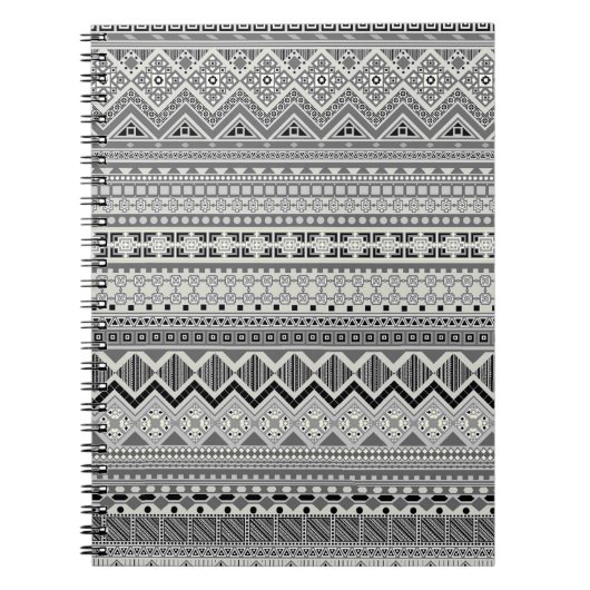 Niedliche Aztec-Muster Notizblock (Vorderseite)