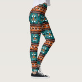 Niedliche Aztekendrucke Leggings (Rechts)