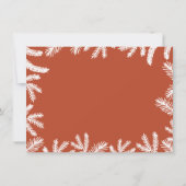 Niedliche Baby-Baby-Babydusche Dankeskarte (Rückseite)