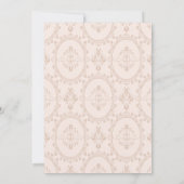 Niedliche Baby Bear Baby Dusche Einladung (Rückseite)