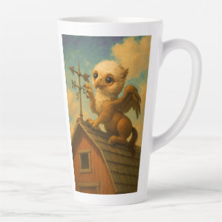 Niedliche Baby Big eye Hippogriff lustige Fantasie Milchtasse