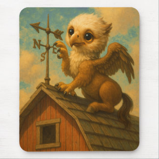 Niedliche Baby Big eye Hippogriff lustige Fantasie Mousepad