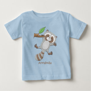 Niedliche Baby-Cartoon-Illustration Baby T-shirt