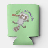 Niedliche Baby-Cartoon-Illustration Dosenkühler (Rückseite)