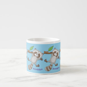 Niedliche Baby-Cartoon-Illustration Espressotasse