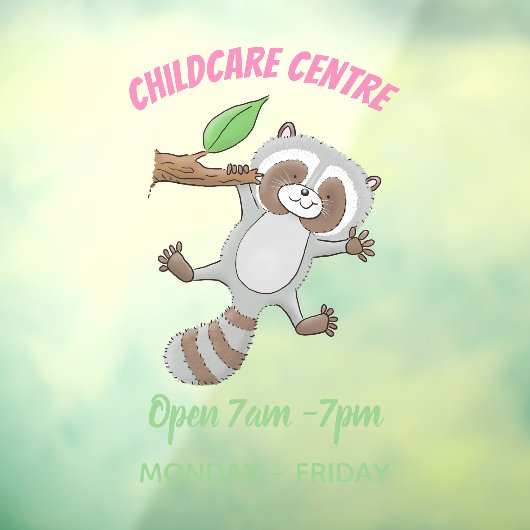 Niedliche Baby-Cartoon-Illustration Fensteraufkleber (Blatt 3)