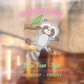 Niedliche Baby-Cartoon-Illustration Fensteraufkleber (Blatt 2)