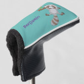Niedliche Baby-Cartoon-Illustration Golf Headcover (3/4 Vorderseite)