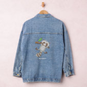 Niedliche Baby-Cartoon-Illustration Jeansjacke (Hangar)