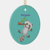 Niedliche Baby-Cartoon-Illustration Keramik Ornament (Rechts)