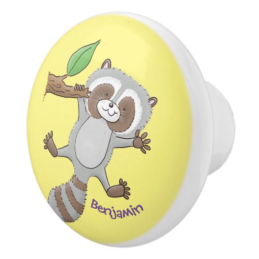 Niedliche Baby-Cartoon-Illustration Keramikknauf (Rechts)