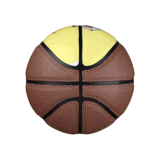 Niedliche Baby-Cartoon-Illustration Mini Basketball (Rechts)