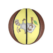 Niedliche Baby-Cartoon-Illustration Mini Basketball (Vertikal)