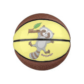 Niedliche Baby-Cartoon-Illustration Mini Basketball (Vorderseite)
