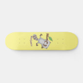 Niedliche Baby-Cartoon-Illustration Skateboard (Horizontal)