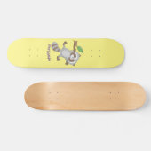 Niedliche Baby-Cartoon-Illustration Skateboard (Horizontal)