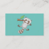 Niedliche Baby-Cartoon-Illustration Visitenkarte (Rückseite)
