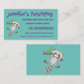 Niedliche Baby-Cartoon-Illustration Visitenkarte (Vorne/Hinten)