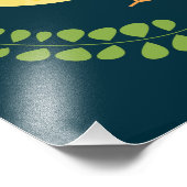 Niedliche Baby Chicks Szene Fotodruck (Ecke)