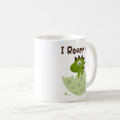 Niedliche Baby-Dinosaurier-Tasse - Kaffeetasse (VorderseiteRechts)