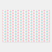 Niedliche Baby-Dusche/Gender-Reveal-Papiertüte Geschenkpapier Set (Vorderseite)