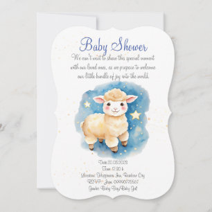 Niedliche Baby-Dusche. Neues Baby-Party Einladung