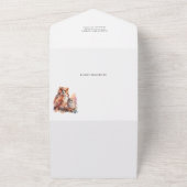 Niedliche Baby-Dusche und Kinderbücher All In One Einladung (Außenbereich)