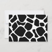 Niedliche Baby-Duschkarte für die Mama Einladung (Rückseite)