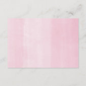 Niedliche Baby Elefant Girl Duschbücher für Babys Begleitkarte (Rückseite)