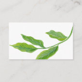 Niedliche Baby Fox-Blätter | Windelrumpf | Babydus Begleitkarte (Rückseite)