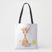 Niedliche Baby Giraffe Shoulder-Tasche Tasche (Vorderseite)