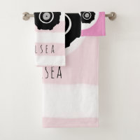 Niedliche Baby Girl Doodle Pink Farm Traktor mit N