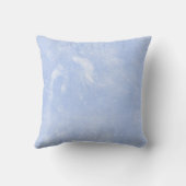 Niedliche Baby-Jungen-Abdruck-Geburts-Mitteilung Kissen (Rückseite)