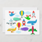 Niedliche Baby-Kinderdusche Einladung (Rückseite)