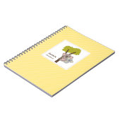 Niedliche Baby-Koala-Bärn-und Mama-Baby-Dusche Notizblock (Linke Seite)