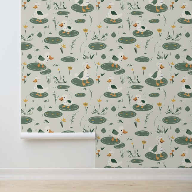 Niedliche Baby-Rinder in der Landwirtschaft mit Bo Tapete (Anwendung)